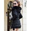 Women's Winter Coat Long Cotton Padded Jacket Slim Female Thick Down Jacket