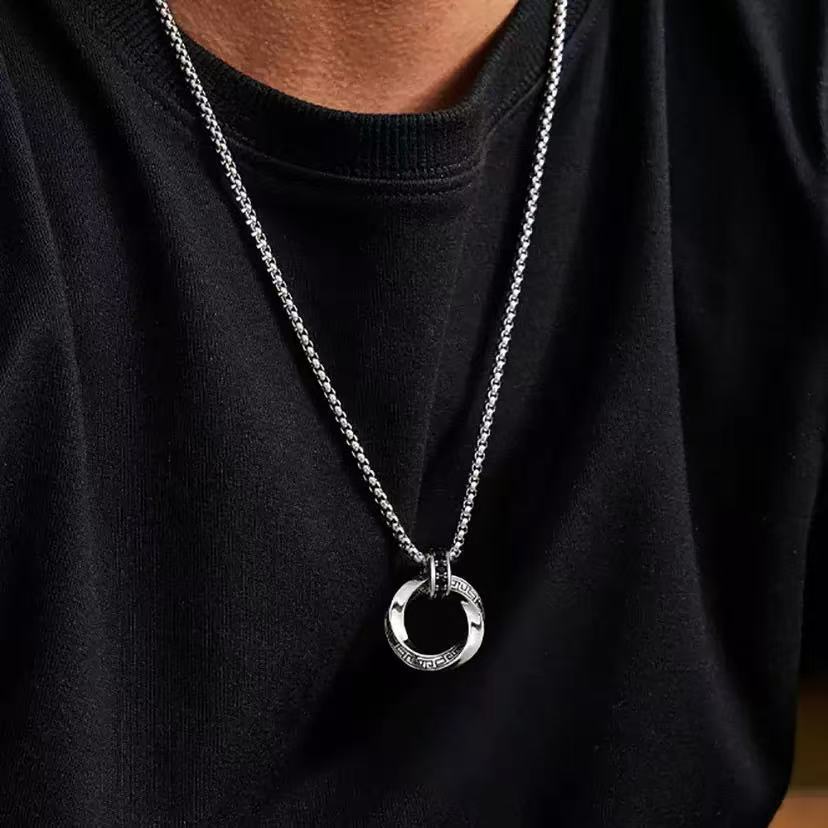 New 925 Sterling Silver Necklace Vintage chain For Men Women Fashion Clavicle Chain Necklaces Wedding Party Jewelry Gift