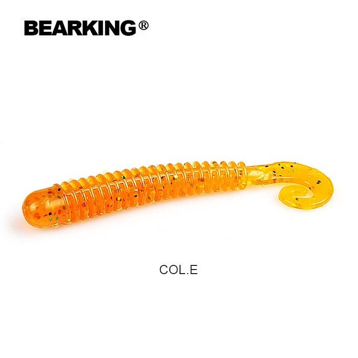 BEARKING Рыболовная приманка 45 мм 0,8 г 30 шт./пакет G Tail Мягкие приманки Рыболовный воблер Приманка для окуня Искусственная рыбалка Мягкая приманка