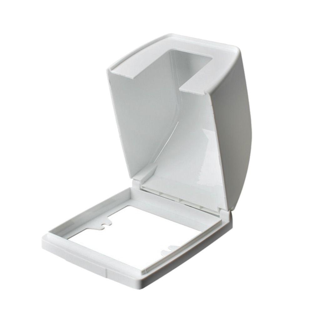 Настенный выключатель Защитный чехол Самоклеящаяся крышка для электрической вилки Розетка Водонепроницаемая коробка Стена