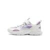 Li Ning Kids Comfortable Lightweight Cool Low-Top Casual Shoes Kids Sneaker Moonlight-Purple Standard-White YKCU236-4