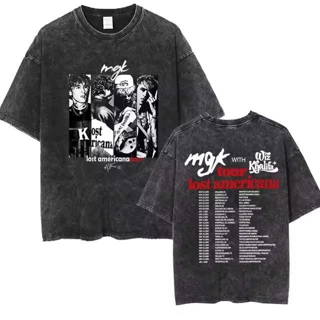 K Kelly Outfit Hip Hop Short Sleeve Street Casual Loose Y Lost Men And Women Can Be Washed In The United States 2Kmg