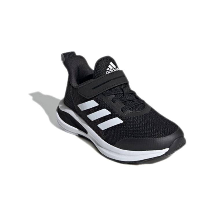 adidas Кроссовки для бега Fortarun El K с застежкой на липучке, нескользящие, устойчивые к истиранию, дышащие, низкие, детские FW2579