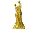 Абстрактная фигурка пары, танцующая статуэтка, креативный свадебный декор, подарки на годовщину для гостиной