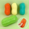 Dog Toy Gum Chewing Peanut Molar Stick TPR Sound-resistant Bite-resistant Tooth Cleaning Ball Small and Medium-sized Dog Boredom Relief Puppy Toy