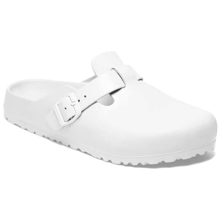 Birkenstock Boston Essentials Модная повседневная дышащая обувь-сабо Женская обувь Белый 0127133