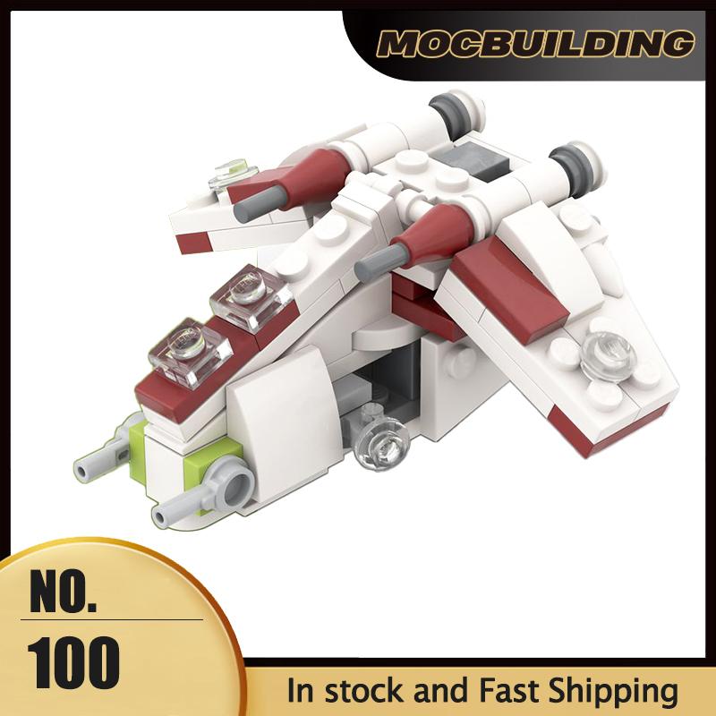Микро Истребители Империи MOC Строительные Блоки Republic Gunship Звездный Истребитель Космический Корабль DIY Сборка Кирпичики Детские Игрушки Рождественские Подарки