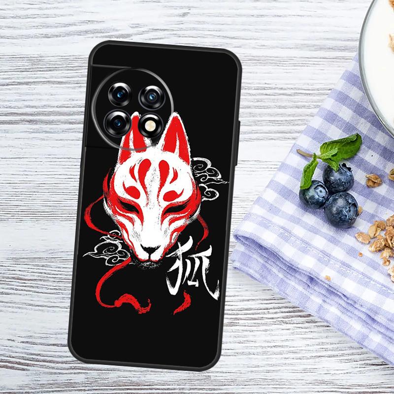 Japanese Style Fox Case For OnePlus Nord 5 CE 3 4 Lite N20 N30 OnePlus 15 15R 13 13T 10T 10 11 12 12R 13R Cover