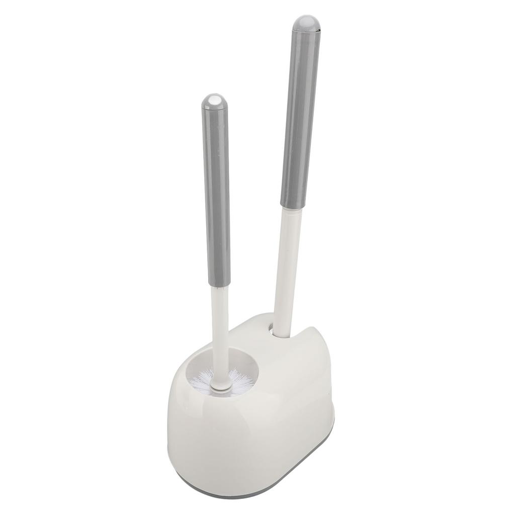 Toilet Plunger and Brush 2 In 1 Toilet Bowl Brush Plunger Set with Holder Bathroom Cleaning Tools