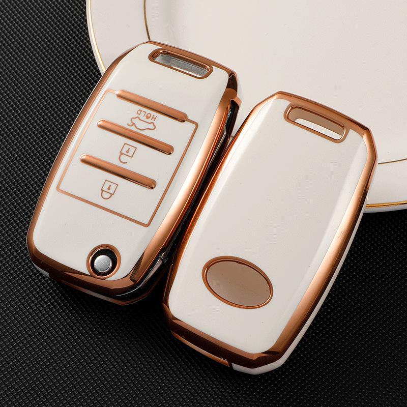 Kia K3 Key Cover for Zhipao K5, K2, KX3, K4 - High-End Female Protection Shell