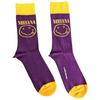 Nirvana Unisex Adult Happy Face Ankle Socks