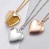 Steel Jewelry Gift Family&Lovers Photo Picture Locket Photo Frames Pendant DIY Necklace Necklaces