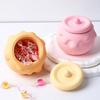 3D Медовая Свеча Банка Силиконовая Форма DIY Ручная Работа Коробка для Хранения Ювелирных Изделий Изготовление Ремесел Гипс Смола Цветочный Горшок Литьевые Формы Домашний Декор