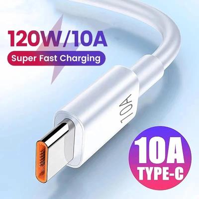 120 Вт 10 А кабель USB Type C для быстрой зарядки для мобильного телефона Mate 40 P50, зарядное устройство USB C, кабель для передачи данных для Xiaomi Samsung Poco
