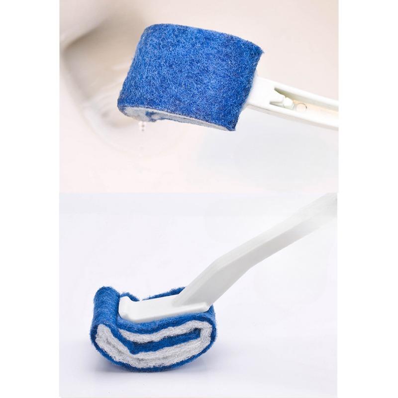 Новый не моющийся туалетный ершик, бытовая чистящая туалетная щетка, мягкая щетка без мертвых углов, щетка для сиденья унитаза
