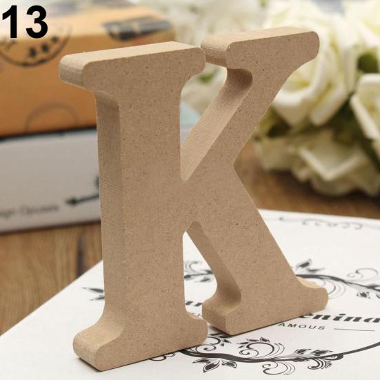 Freestanding A-Z Wood Wooden Letters Alphabet Hanging Wedding Home Party Decor