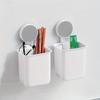 Портативный настенный держатель для зубных щеток, водонепроницаемый держатель для зубной пасты, полка для хранения в ванной комнате без сверла, органайзер