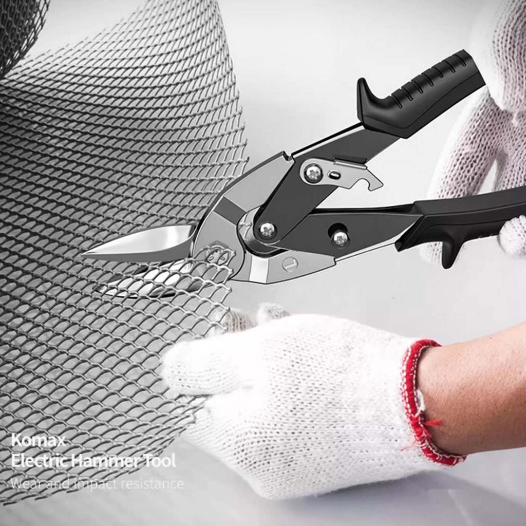 Industrial Grade Tin Scissors, Multifunctional Aluminum Gusset Special Light Steel Keel Metal Wire Strong Scissors