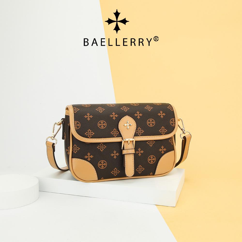 Женская винтажная сумка-клатч Baellerry с узором крест, маленькая, цветная, с застежкой-пряжкой, на плечо, пэчворк, кроссбоди