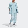 adidas Спортивная футболка X Stella McCartney с круглым вырезом и короткими рукавами, женские топы, серо-синяя IC6015