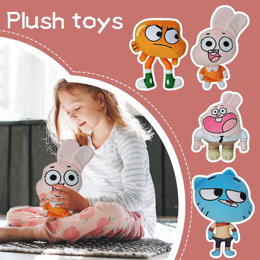 Милая плюшевая кукла, игрушка в подарок, детская тряпичная кукла в мультяшном стиле