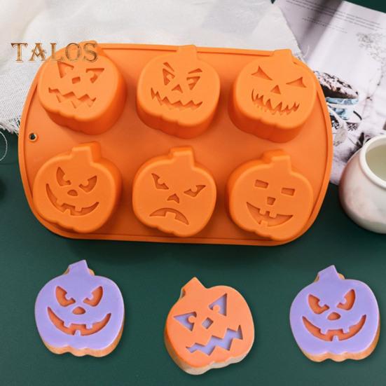 Форма для выпечки на Хэллоуин, форма тыквы, паука, совы, черепа, антипригарное мытье в посудомоечной машине, форма для шоколадных конфет, торта, желе, кухонные гаджеты