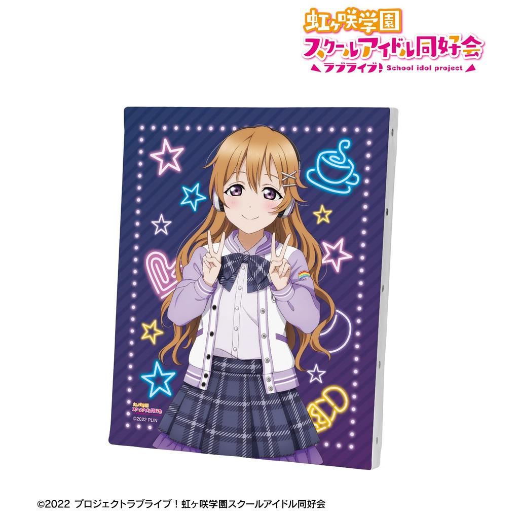 Love Live! Nijigasaki High School Idol Club Original Illustration: Omi Kanata Miracle STAY TUNE! Canvas Board