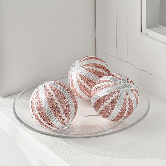 Рождественский шар Изысканный легко повесить легкий рождественский кулон Рождественская елка Подвесной шар Рождественский шар для вечеринки