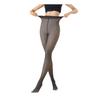 Женские колготки с флисовой подкладкой Зимние с высокой талией Большого размера Леггинсы Прозрачные Теплые Колготки Имитация Полупрозрачных Термальные Плотные Колготки для Платьев Свиданий Вечеринок
