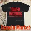 Tower Records No Music No Logo Футболка Смешная Американский Размер S - 5XL Футболка