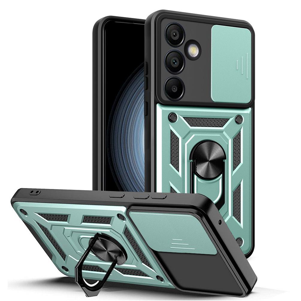 Военный защитный чехол для камеры Samsung Galaxy S24 S24 Ultra S23 S22 Plus S21 S20 с гибридным кольцом-подставкой, противоударная полная защита
