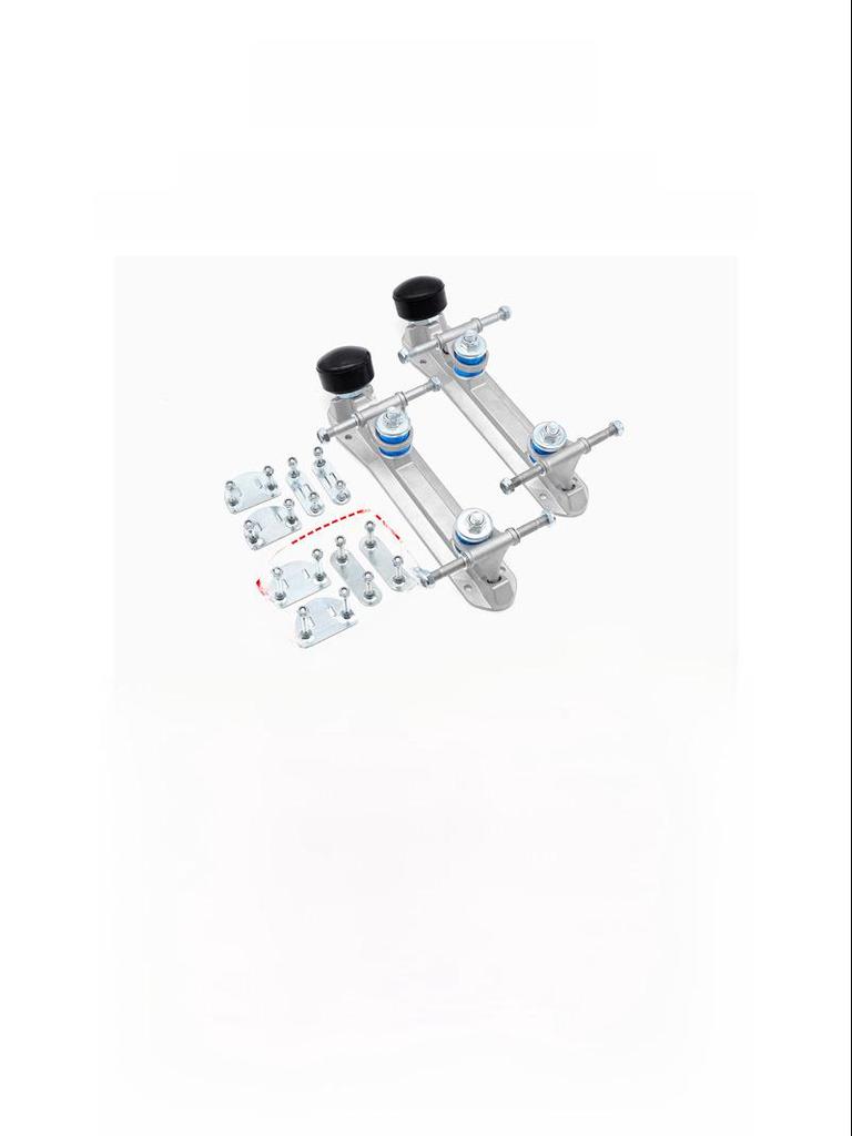 Алюминиевая двухрядная база для роликовых коньков и аксессуары