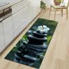 1Pcs Lotus Pattern Floor Mat Modern Kitchen Polyester Rug Non-Slip Colorful Indoor Carpet, For Home Bathroom Bedroom Living Room Decor