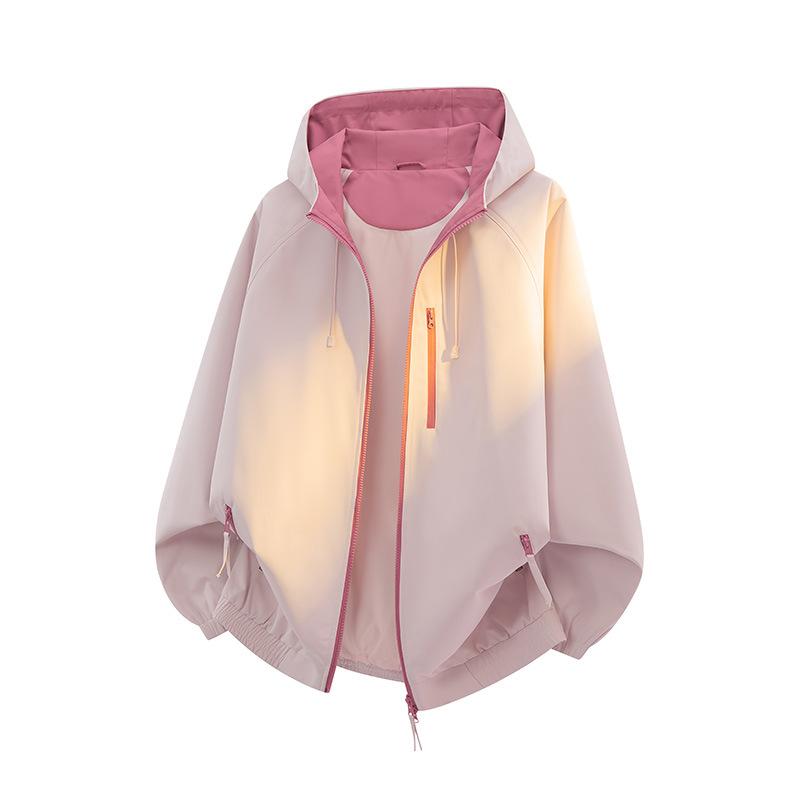 1011 Spring New Jacket Men's and Women's Couples Casual Versatile Outdoor Windproof Sports Jacket 1001