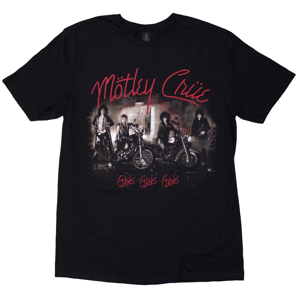 Motley Crue TShirt Girls Girls Girls Vintage OFFICIAL NEW