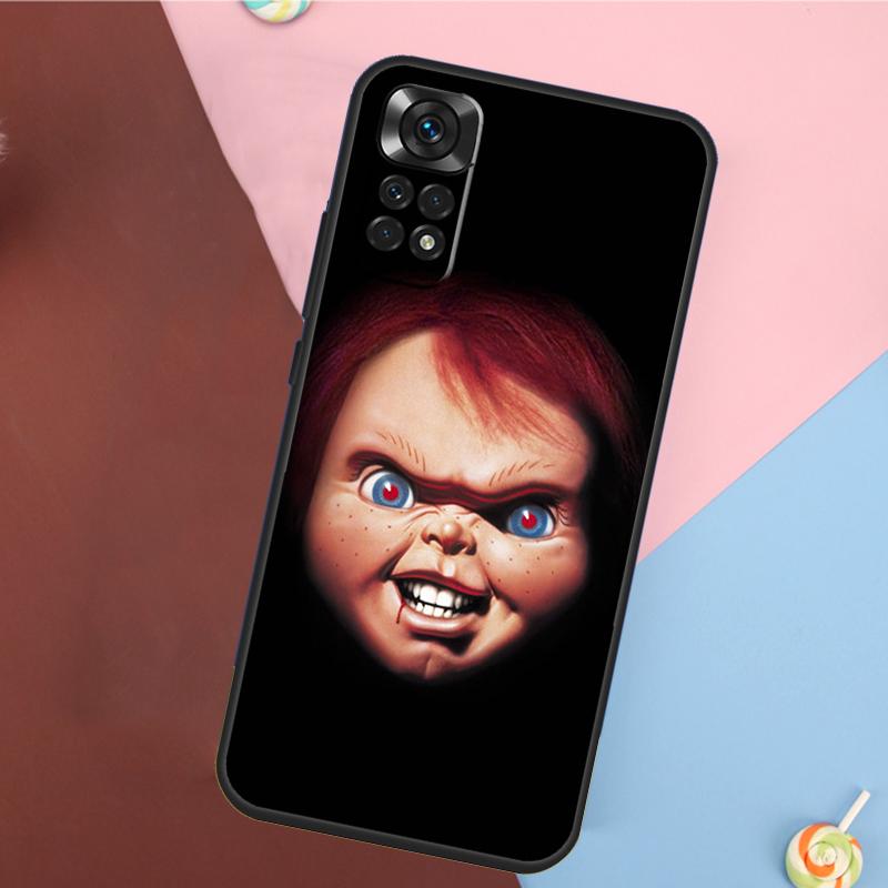 Страшная кукла Чаки Чехол для фильма ужасов для Xiaomi Redmi Note 11 Pro 11S 8 9 12 10 Pro 10S 9S Redmi 9 10 12C 9C 10C Задняя крышка