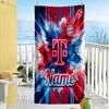 Bayern Munich Fan Artwork Customized Name Beach Towel Quick-Dry Soft Microfiber