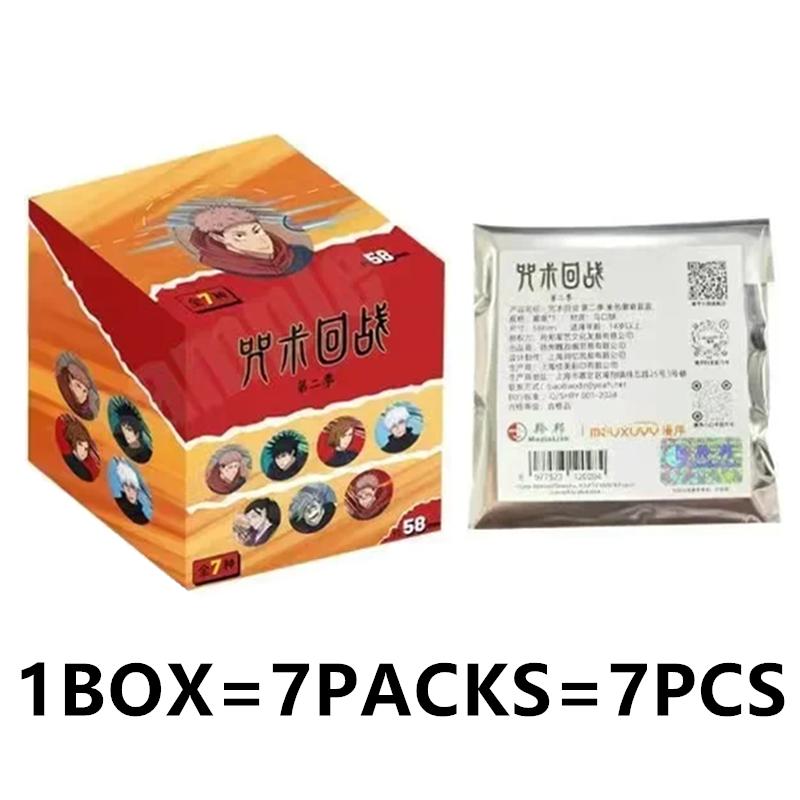 Jujutsu Kaisen Card Warlock Cards Gojo Satoru Fushiguro Megumi Itadori Yuji Cards Anime Peripheral Collection Cards Toy Gift