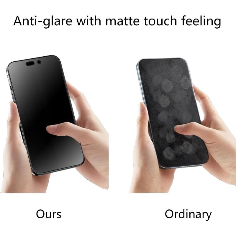 iPhone 16 Pro Privacy Screen Protector - Spyproof 3D Fully Covered Shatter-proof Tempered Glass, Bubble-free,easy To Install and Durable Against Drops