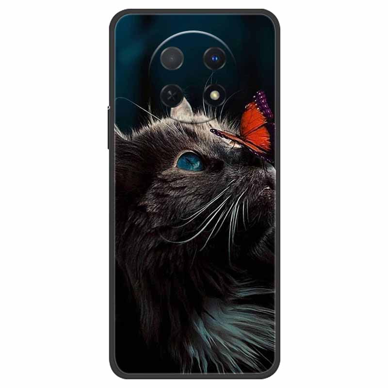 Чехол для Huawei nova Y91 Мягкий ТПУ Силикон Милые Кошки Чехол для Huawei Nova Y 91 STG-LX1 Чехлы для Телефона NovaY91 Крутые Fundas Coques