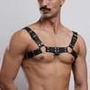 Кожаные мужские ремни-портупеи с пряжкой Фетиш Гей Секс Бондаж Ремни Панк Готика Нагрудная Портупея Ремни Сексуальное Мужское Белье