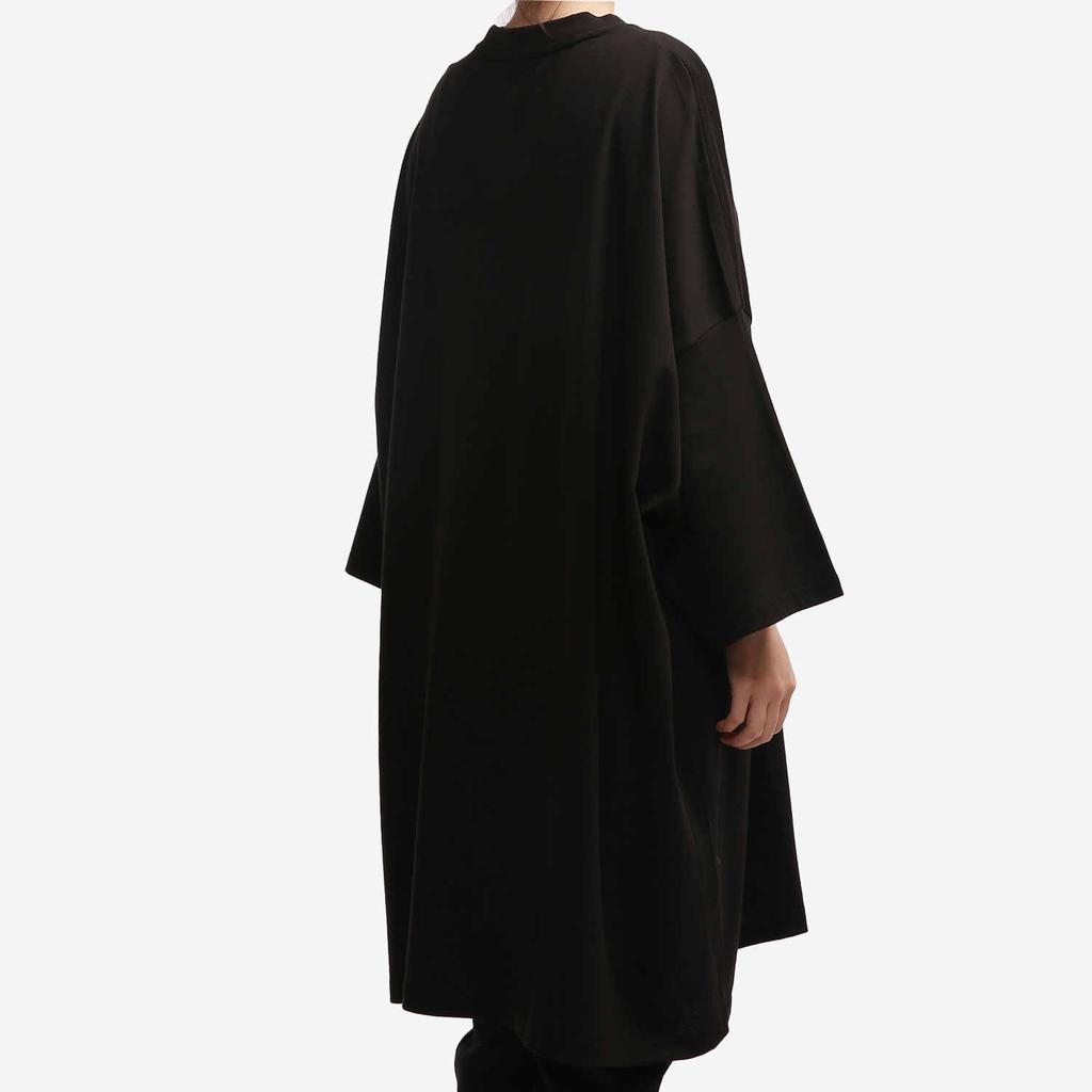 Puma Логотип Повседневный Спорт Комфорт Дышащий Женский Пуловер Платье С Коротким Рукавом Платье Черный 532285-01