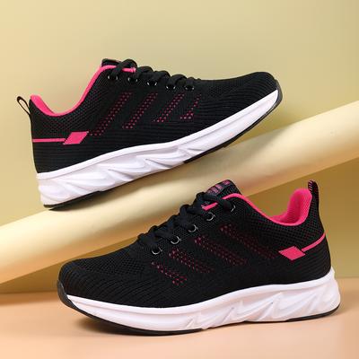 Женские Новые 2024 Осень Черные Кроссовки Мама Среднего Возраста И Пожилые Кроссовки Для Бега Работа Мягкая Подошва Не Устают Ноги