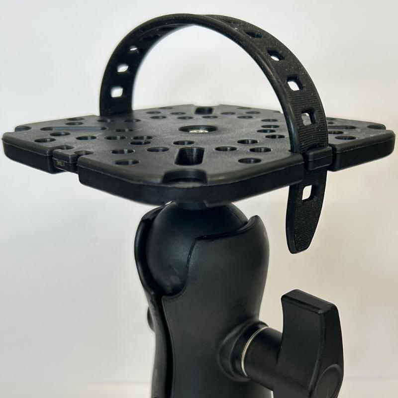 Электронный эхолот Вращающаяся шаровая монтажная пластина Универсальная пластина для эхолота каяка База крепления электронного эхолота