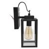 Induction Wall Lamp Retro Dusk to Dawn Wall Mount Light Fixtures Motion Sensor Porch Lantern for