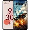 Чехол для телефона с истребителями для Google Pixel 8 7 6 Pro 8A 6A 7A 5G Мягкий силиконовый Ударопрочный ТПУ Черный чехол Fundas