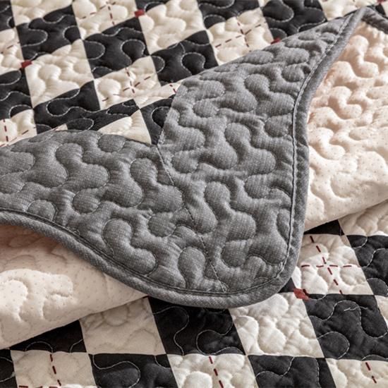 Четырехсезонная универсальная моющаяся саржевая хлопковая диванная подушка с принтом, нескользящая диванная подушка в стиле пэчворк, полотенце