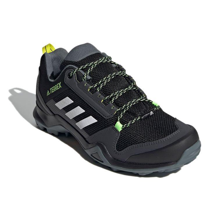 Adidas Terrex AX3 Black Acid Yellow Мужские кроссовки Core-Black Cloud-White FX4575