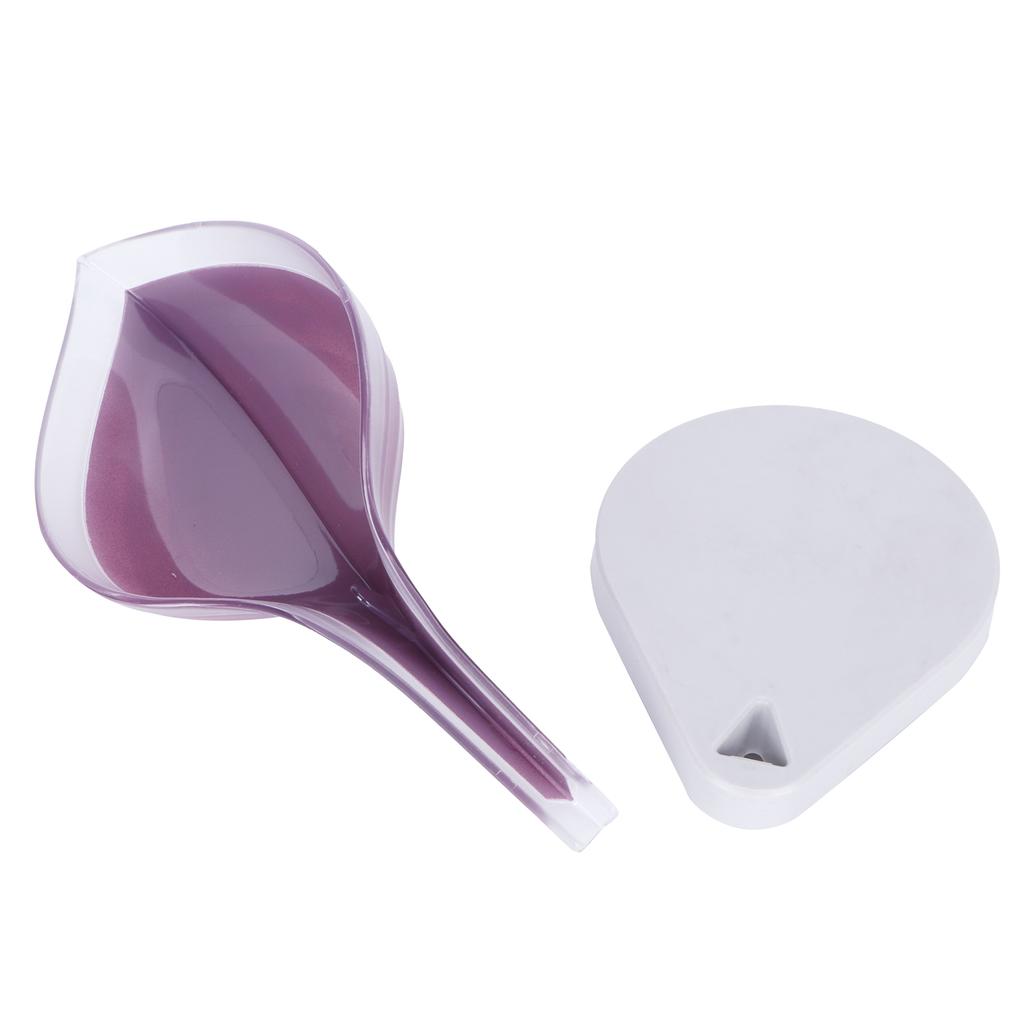 Мыльница в форме листа, держатель для мыла, подставка для посуды, органайзер для душа, ванной, кухни, фиолетовый