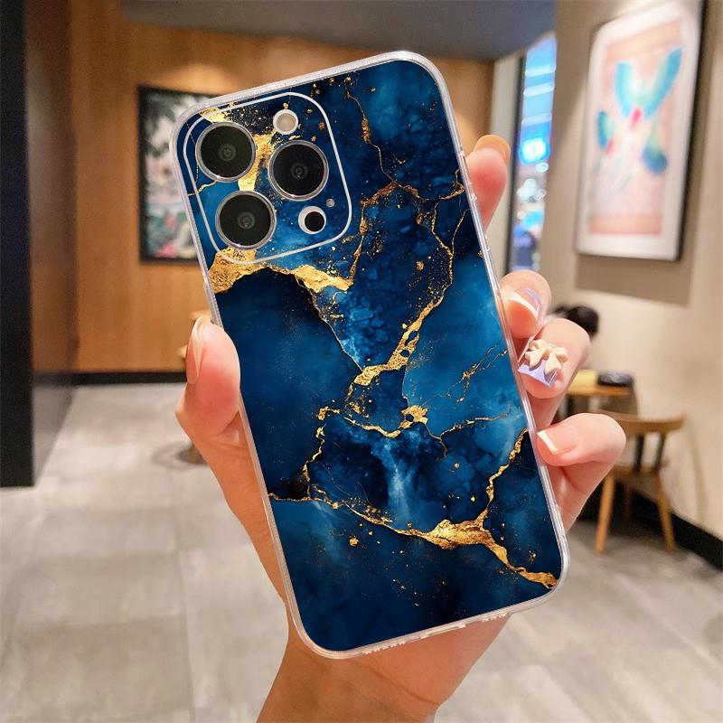 Мраморный чехол для iPhone 16 Pro Max 16E Чехол Милые Расписные Силиконовые Задние Чехлы Для Iphone 16 Plus Прозрачная Крышка Для iPhone 16E 2025